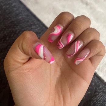 Wonder Nails - BE AWARE these nails are a little grown out but I love it so much I don't want them to be taken off!!! - Nail Salons Near Me - Princeton, New Jersey