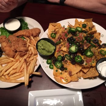 Rounders Anthem - Nachos and Chicken Fingers! Tasted awesome! - American Near Me - Henderson, Nevada Rounders Anthem - Nachos and Chicken Fingers! Tasted awesome! - American Near Me - Henderson, Nevada