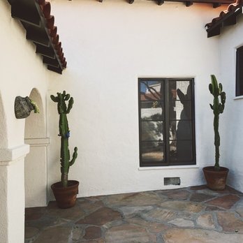 Green Grounds Landscape Services - Potted cacti in courtyard - Landscaping Near Me - Los Angeles, California