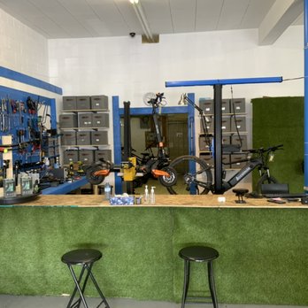 Wired Bike - Repair Area - Bikes Near Me - Calgary, Alberta