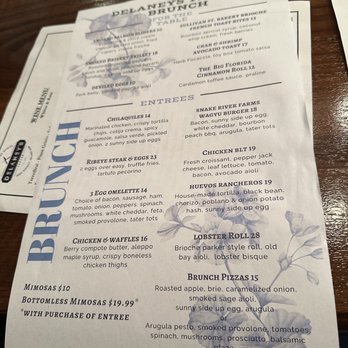 Delaney's Tavern - Brunch menu - New American Near Me - Orlando, Florida Delaney's Tavern - Brunch menu - New American Near Me - Orlando, Florida