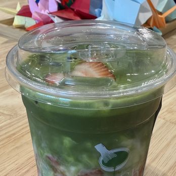 Whisk Matcha Bar - Strawberry Matcha Latte - Coffee & Tea Near Me - Houston, Texas Whisk Matcha Bar - Strawberry Matcha Latte - Coffee & Tea Near Me - Houston, Texas