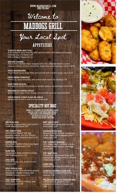 Menu photo 6 Maddogs Grill Clanton, AL
