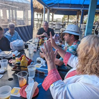 Caribbean Jack's - Oops, see Manager Chris at the far end? He'll celebrate with anyone, - Caribbean Near Me - Daytona Beach, Florida Caribbean Jack's - Oops, see Manager Chris at the far end? He'll celebrate with anyone, - Caribbean Near Me - Daytona Beach, Florida