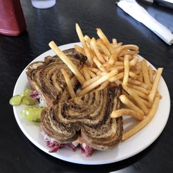 SNS Cafe & Steakhouse Lounge - Reuben sandwich.