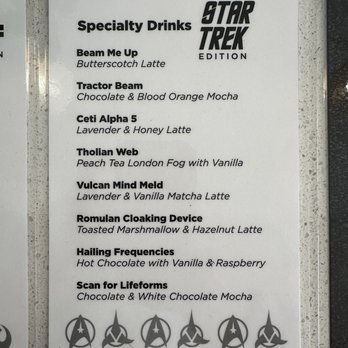 The Outer Rim - speciality drinks 4/5/25 - Coffee & Tea Near Me - Seattle, Washington The Outer Rim - speciality drinks 4/5/25 - Coffee & Tea Near Me - Seattle, Washington