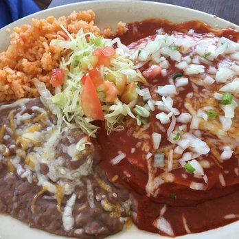 Ramona's Cafe - Cheese Enchiladas with Red Sauce - Mexican Near Me - Lordsburg, New Mexico
