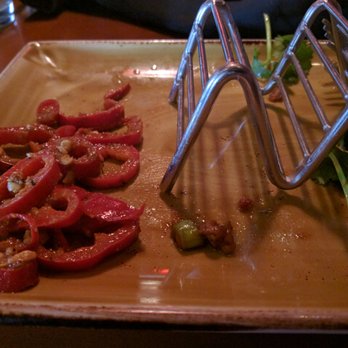 P.F. Chang's - Waitress insisted they remake with less peppers and I got the same tacos back less than a minute later, nothing different. Excess peppers. - Chinese Near Me - Goodyear, Arizona P.F. Chang's - Waitress insisted they remake with less peppers and I got the same tacos back less than a minute later, nothing different. Excess peppers. - Chinese Near Me - Goodyear, Arizona