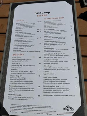 Menu photo 2 Base Camp Bistro Talkeetna, AK Menu photo 2 Base Camp Bistro Talkeetna, AK