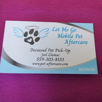 Let Me Go Mobile Pet Aftercare - Pet Cremation Services Near Me Let Me Go Mobile Pet Aftercare - Pet Cremation Services Near Me