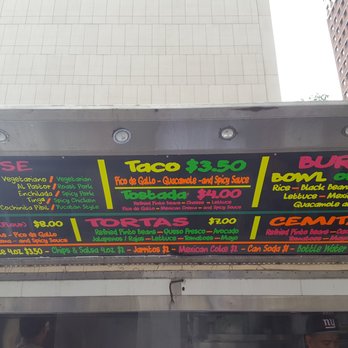 Tacos Morelos - Menu - Food Trucks Near Me Tacos Morelos - Menu - Food Trucks Near Me