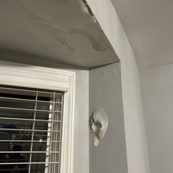 Young Masonry - Damage from the leak from the outside