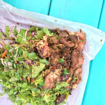 Lona's Lil Eats - Steak and salad with ginger peanut sauce, just a snippet - Asian Fusion Near Me - St Louis, Missouri Lona's Lil Eats - Steak and salad with ginger peanut sauce, just a snippet - Asian Fusion Near Me - St Louis, Missouri