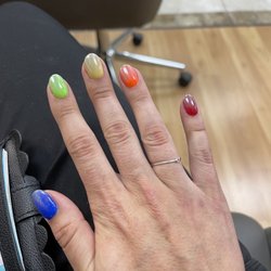 Nail Safari - Rainbow manicure