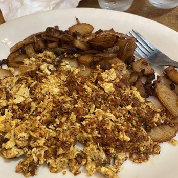 Joanna's Cafe - Chorizo Scrambled with tortilla - Breakfast & Brunch Near Me - Riverside, California Joanna's Cafe - Chorizo Scrambled with tortilla - Breakfast & Brunch Near Me - Riverside, California