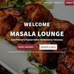Masala Lounge - Visit Our Website