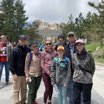 Mount Rushmore National Memorial - We apparently have a new family member.... watch out for photo bombers!! This is the best photo bomb I have seen yet! - Landmarks & Historical Buildings Near Me - Keystone, South Dakota