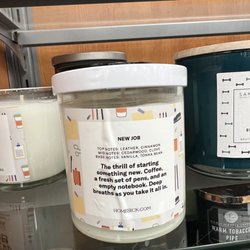 TJ Maxx - This was cute. Love the smell of "new" things! Especially your favorite things :)