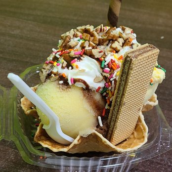 Forever Ice Cream - a waffle sundae with sprinkles - Ice Cream & Frozen Yogurt Near Me - McAllen, Texas Forever Ice Cream - a waffle sundae with sprinkles - Ice Cream & Frozen Yogurt Near Me - McAllen, Texas