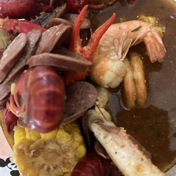 Lucky House - Seafood boil combo - Asian Fusion Near Me - Plano, Texas