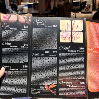 May Nails & Spa - So many choices. It was so hard to decide which to pick and the prices were very reasonable imo. - Nail Salons Near Me - Yukon, Oklahoma May Nails & Spa - So many choices. It was so hard to decide which to pick and the prices were very reasonable imo. - Nail Salons Near Me - Yukon, Oklahoma