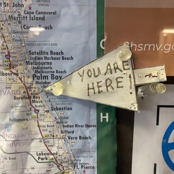 I-95 North mile marker - I am here... - Rest Stops Near Me - Grant-Valkaria, Florida
