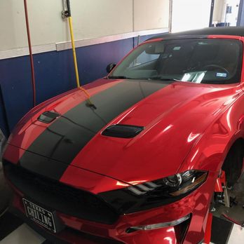 Third Coast Customs - Red Chrome Wrap - Vehicle Wraps Near Me - Houston, Texas