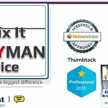 Mr Fix It Handyman Service - Logo - Handyman Near Me - Cape Girardeau, Missouri Mr Fix It Handyman Service - Logo - Handyman Near Me - Cape Girardeau, Missouri