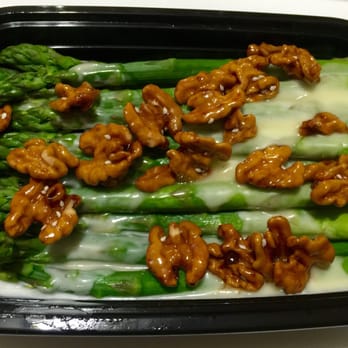 Win Garden - Asparagus with Honey Walnut Sauce - Chinese Near Me - San Francisco, California Win Garden - Asparagus with Honey Walnut Sauce - Chinese Near Me - San Francisco, California
