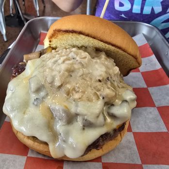 Fat Stu's All-American Burger - Big Al' shroom BOOM Burger - Burgers Near Me - Harrison, New York Fat Stu's All-American Burger - Big Al' shroom BOOM Burger - Burgers Near Me - Harrison, New York