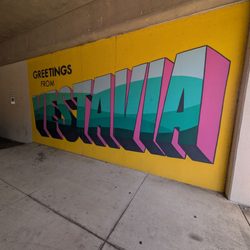 Vestavia City Center - Mural in parking garage.