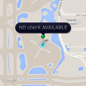 Uber - None of the Uber services is available from the MCO Orlando airport.  Make other plans. - Taxis Near Me