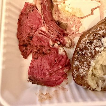 Texas Roadhouse - Does this prime rib look Medium to you?!? - Barbeque Near Me - Fairfield, California