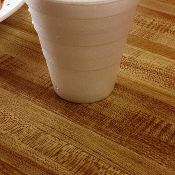 China House - Warm water in a styrofoam cup - Chinese Near Me - Palos Hills, Illinois