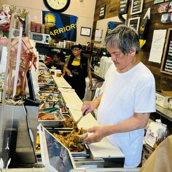 Pinoy BBQ ATBP - The original Boy Siga Preparing my food - Barbeque Near Me - Milpitas, California