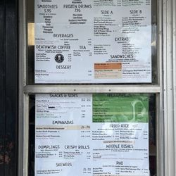 Sage's Fusion Kitchen - Menu - May 10, 2026.