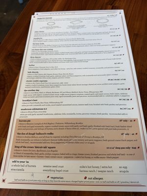 Menu photo 2 Tribute Pizza San Diego, CA Menu photo 2 Tribute Pizza San Diego, CA