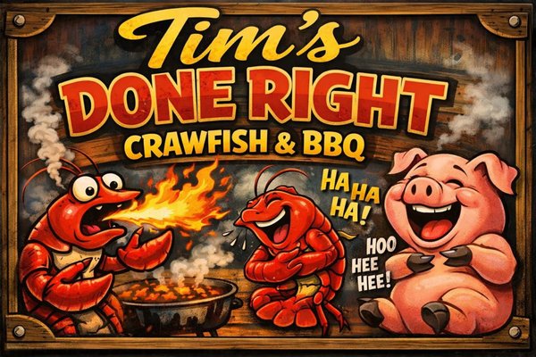 TIM’S DONE RIGHT CRAWFISH & BBQ - Updated October 2026 - 12 Photos ...