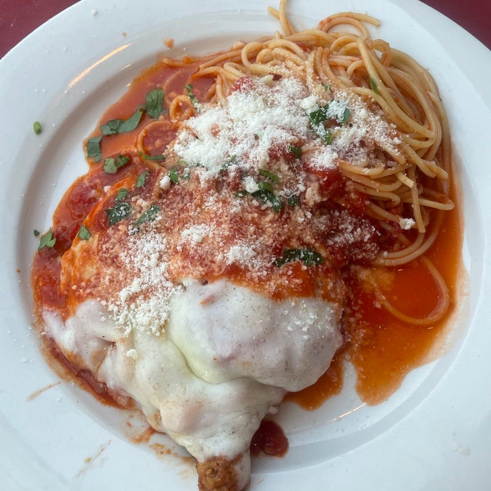 Radicchio Cafe - Chicken Parm with spaghetti absolutely delicious! - Italian Near Me - Philadelphia, Pennsylvania Radicchio Cafe - Chicken Parm with spaghetti absolutely delicious! - Italian Near Me - Philadelphia, Pennsylvania