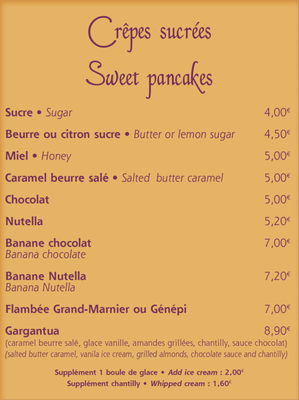 Menu photo 6 Brasserie les Marmottons Argentière, 74