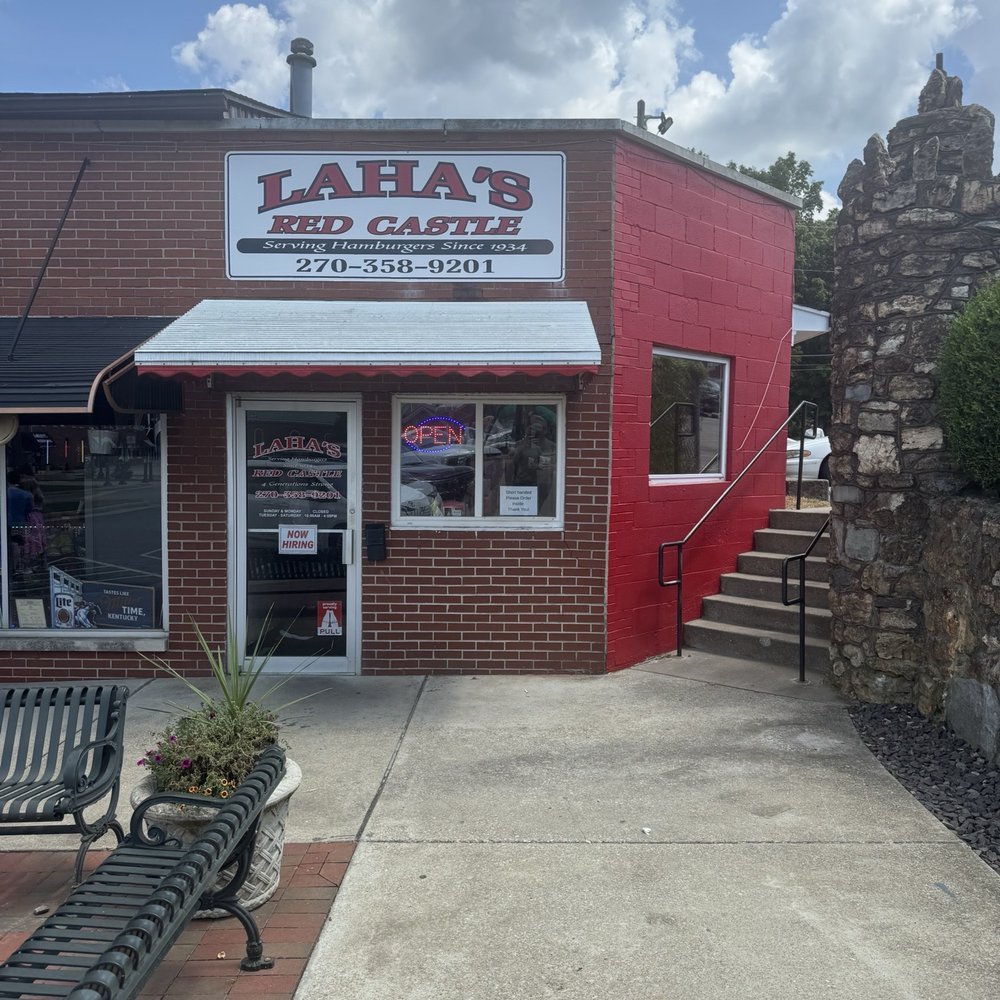 Laha's Red Castle - The store front - American Near Me - Hodgenville, Kentucky