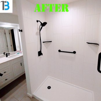 Baths by Bohley Renovation - before and after shower - General Contractors Near Me Baths by Bohley Renovation - before and after shower - General Contractors Near Me