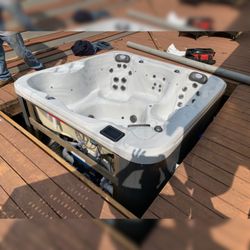 Hot Tub Guy - One of Our Installation's in Progress