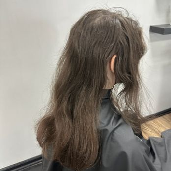 Fringe Salon & Spa - My daughter's hair before Kim cut it for her...she had a pic of what she wanted! - Hair Salons Near Me - Nashua, New Hampshire Fringe Salon & Spa - My daughter's hair before Kim cut it for her...she had a pic of what she wanted! - Hair Salons Near Me - Nashua, New Hampshire
