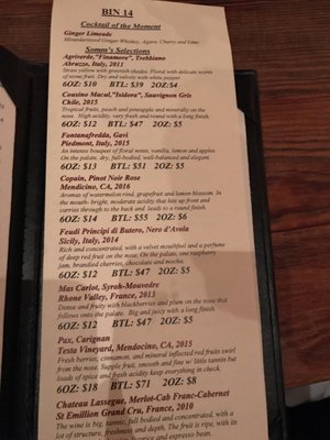 Menu photo 6 Bin 14 Hoboken, NJ Menu photo 6 Bin 14 Hoboken, NJ