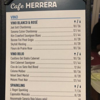 Cafe Herrera - Wine choices - Tex-Mex Near Me - Dallas, Texas Cafe Herrera - Wine choices - Tex-Mex Near Me - Dallas, Texas