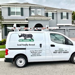 Rhino Pest Control - Rhino Work Van
