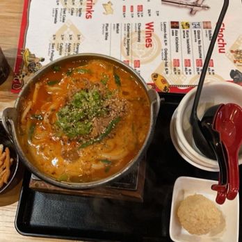 Okidoki by Meiji - Spicy Beef Udon (Rice Ball) - Izakaya Near Me - Tustin, California Okidoki by Meiji - Spicy Beef Udon (Rice Ball) - Izakaya Near Me - Tustin, California