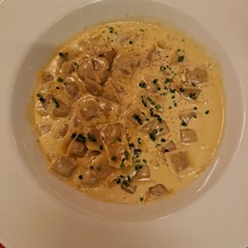 Chez Fernand - Ravioli in fois gras sauce - French Near Me - Paris, 75
