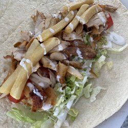 Heisenberg mediterranean food - Chicken shawarma